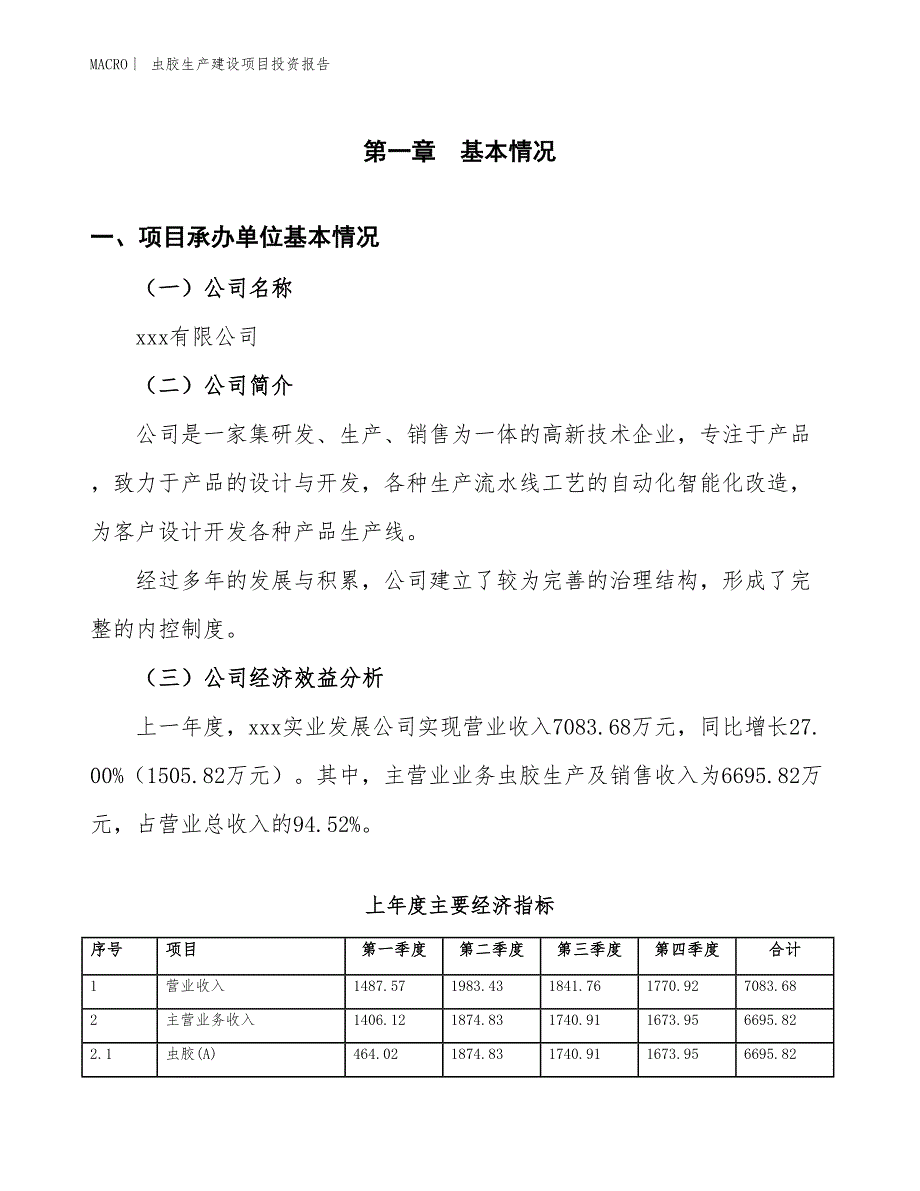 虫胶生产建设项目投资报告_第5页