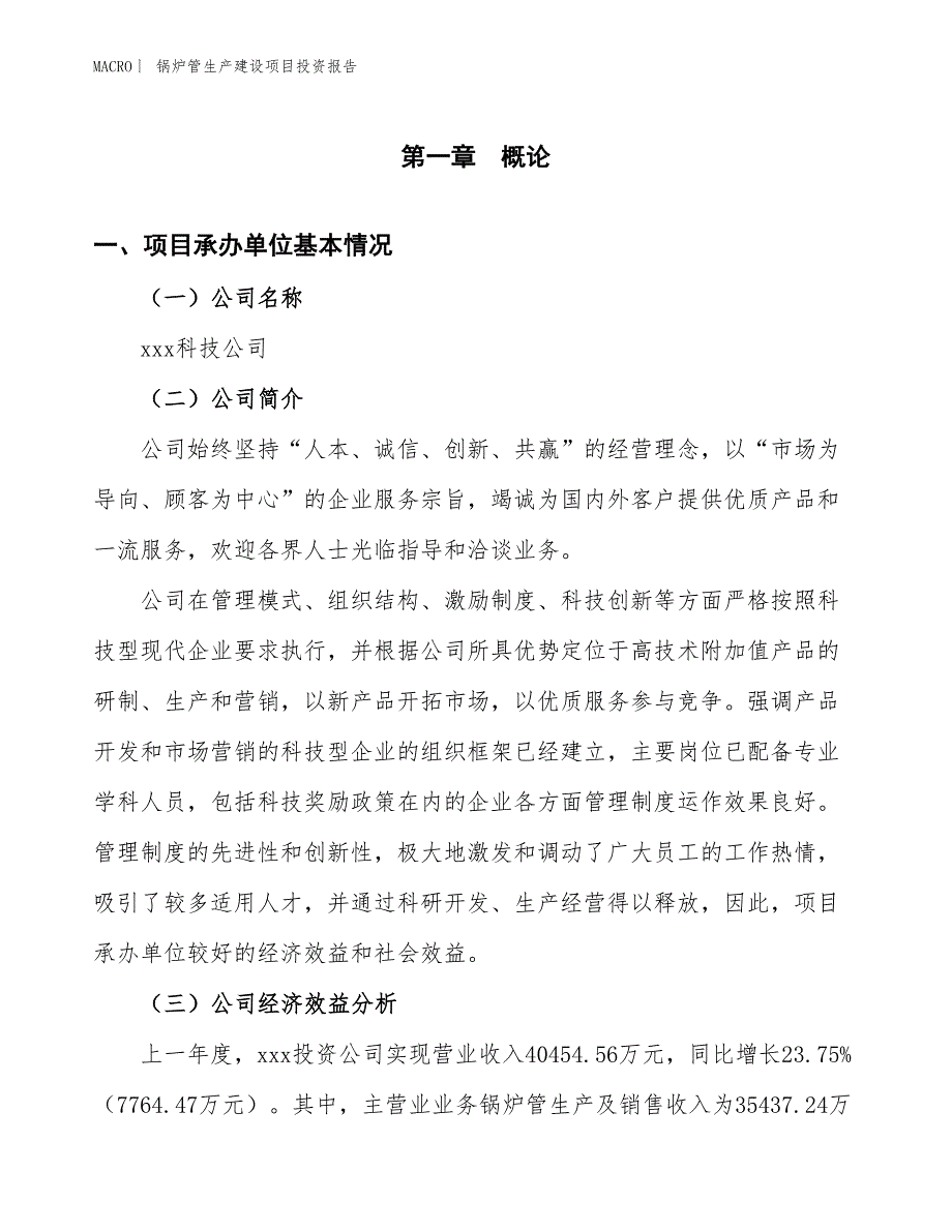 锅炉管生产建设项目投资报告_第4页