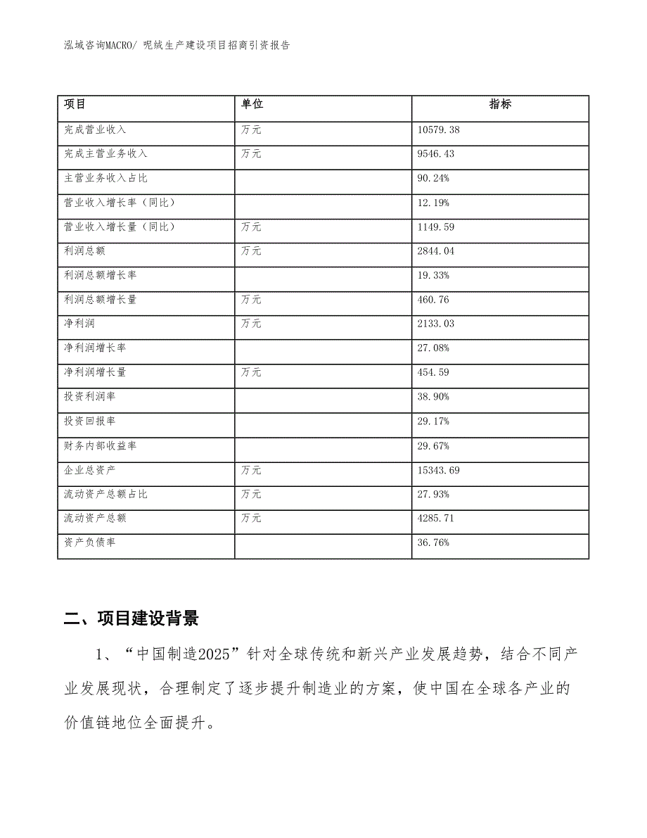 镍铬生产建设项目招商引资报告(总投资7862.14万元)_第2页