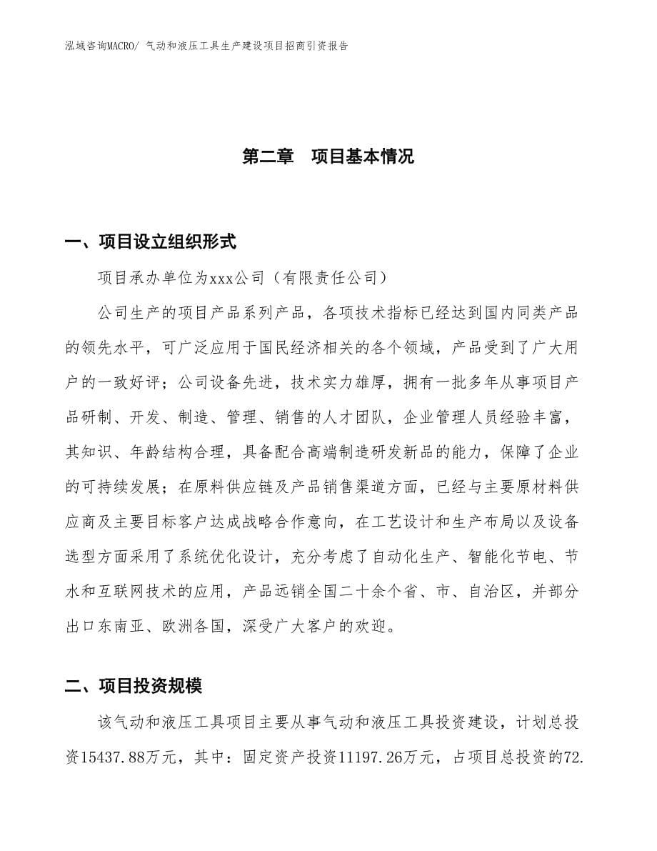 喷射类气动工具生产建设项目招商引资报告(总投资19581.76万元)_第5页