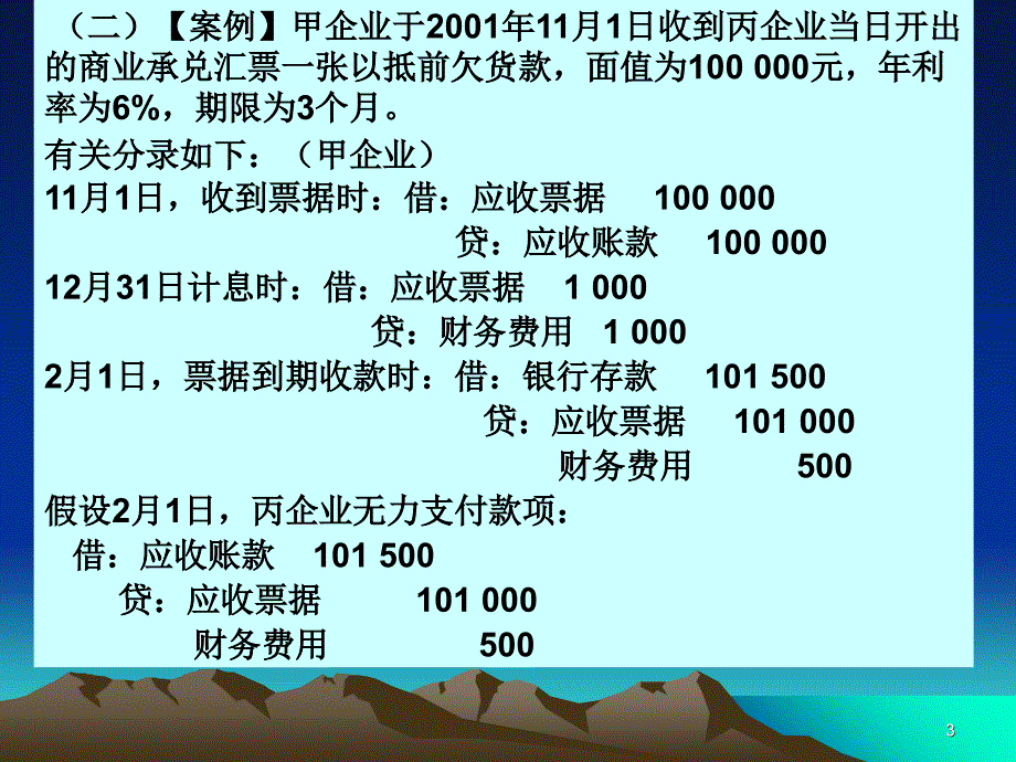 上海师范大学财务会计3应收和预付款项课件_第3页