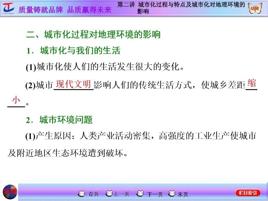 城市化过程与特点及城市化对地理环境的影响课件_第5页