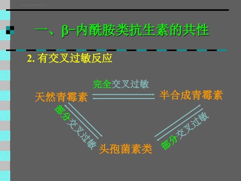 b-内酰胺类抗生素课件_第5页