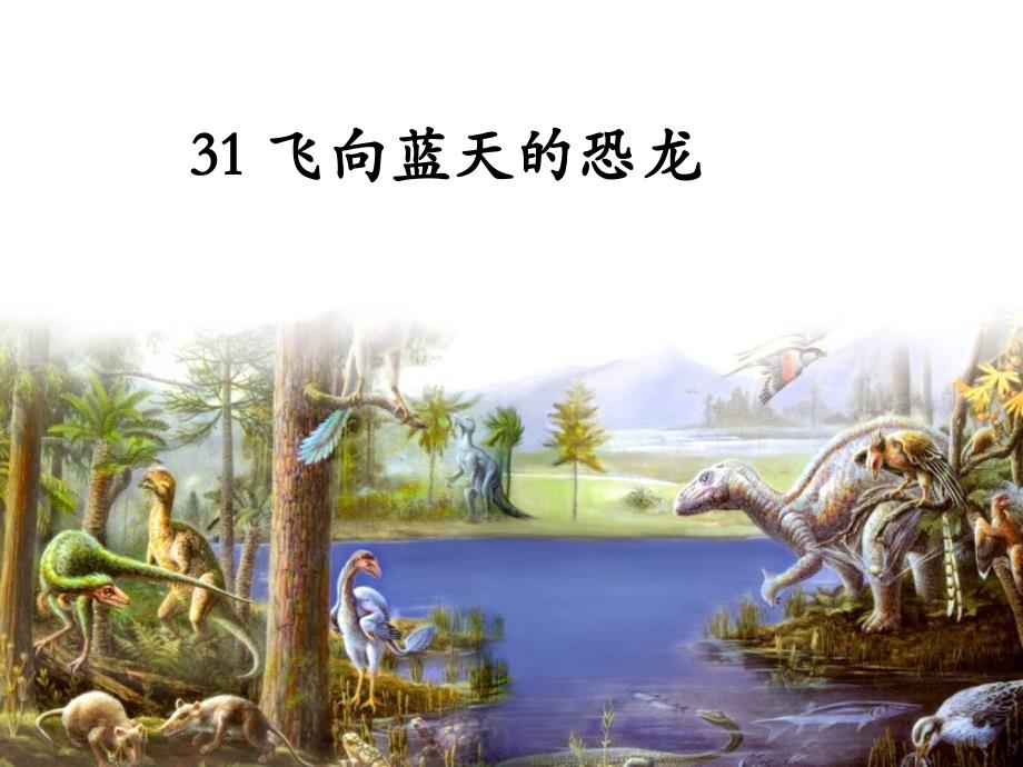 飞向蓝天的恐龙公开课幻灯片_第4页
