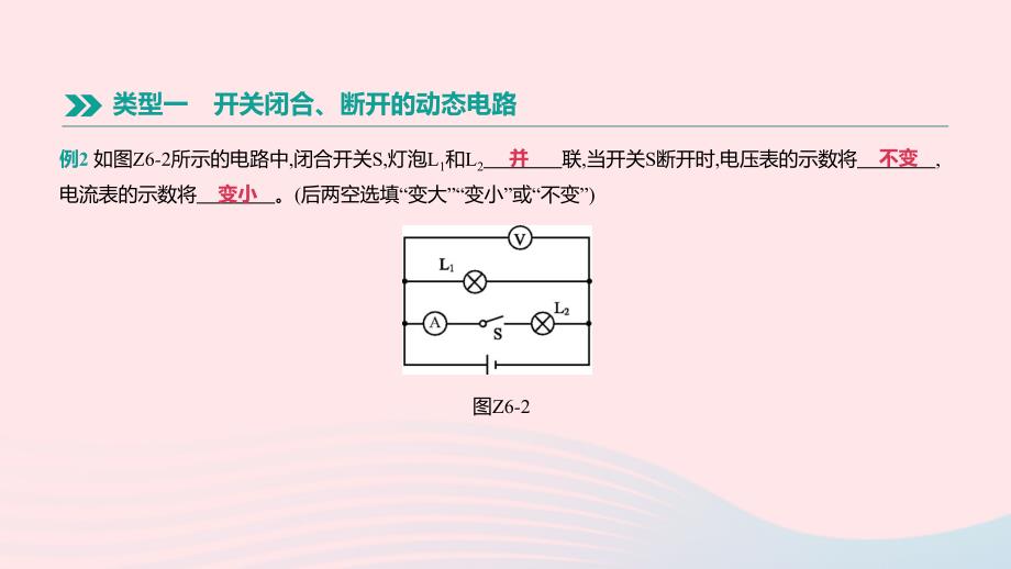 江西省2019中考物理二轮专项专项06动态电路分析课件（含答案）_第4页