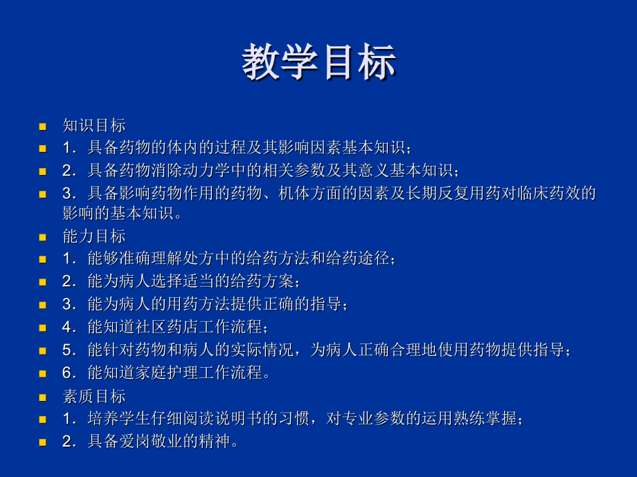 任务三--药物代谢动力学在用药护理过程中的应用课件_第4页