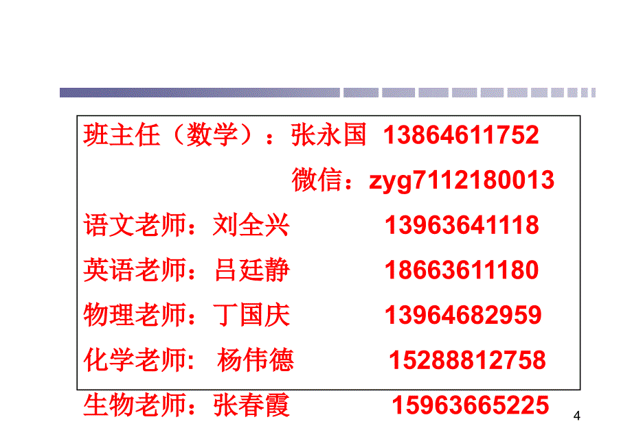 高三年级家长会幻灯片_第4页