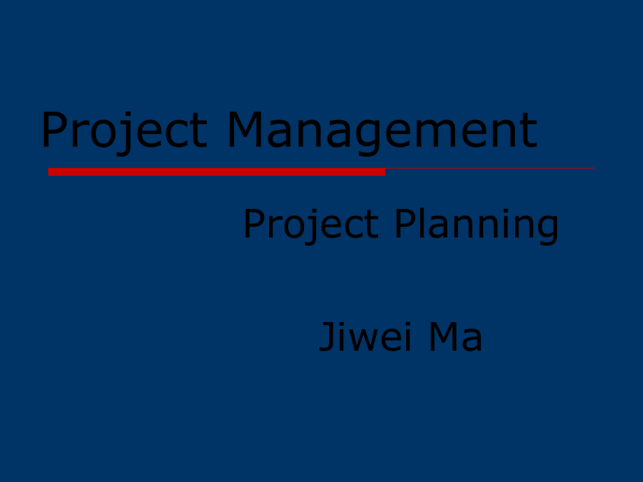 工程项目管理-英文幻灯片-projectplanning_第1页