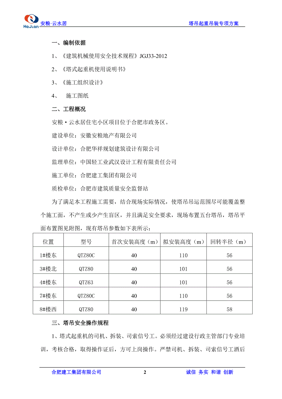 塔吊起重吊装专项方案_第3页