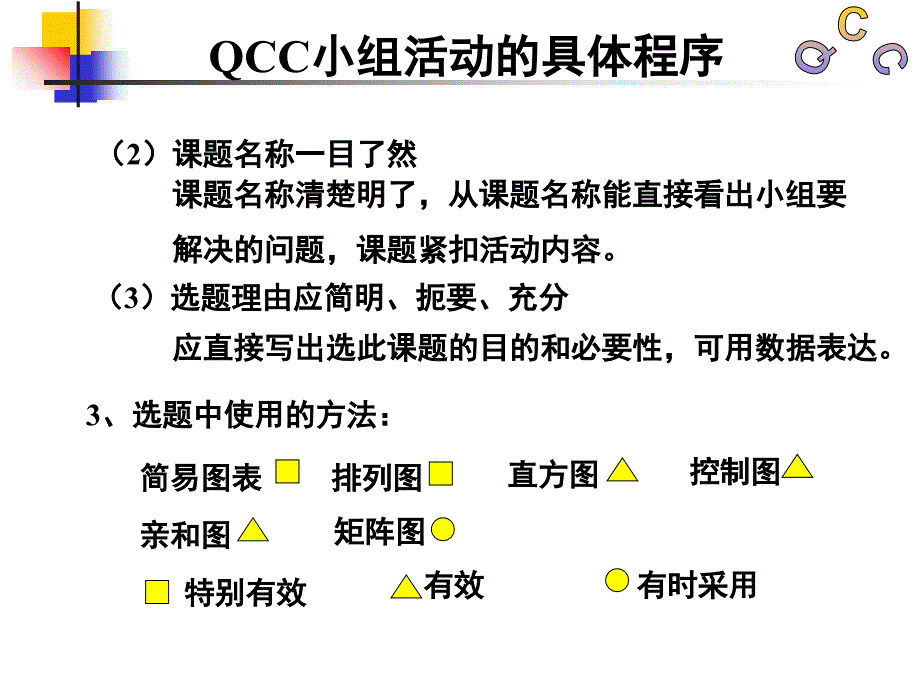 qcc小组活动的具体程序课件_第3页