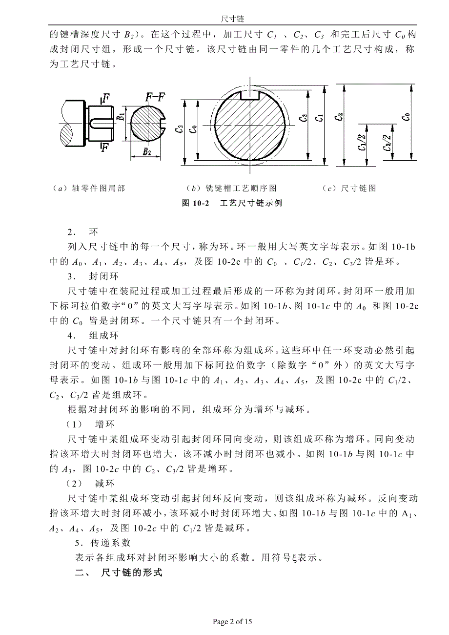 尺寸链-计算方法_第2页