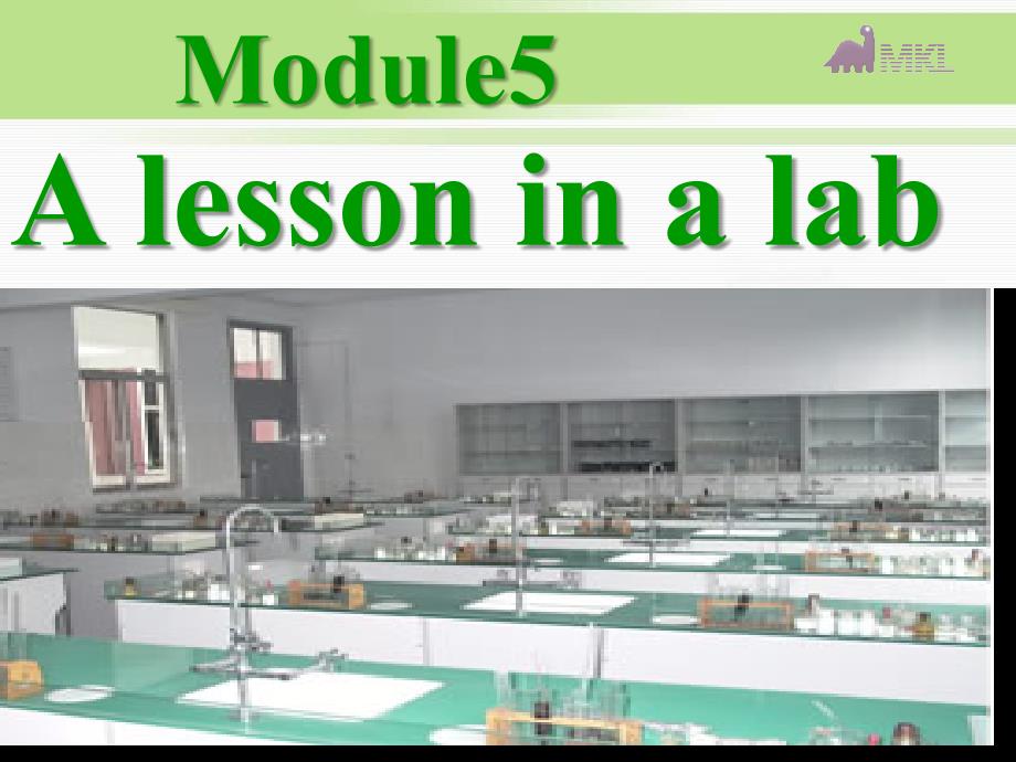 高中英语 Module 5 A lesson in a lab-reading课件 外研版必修1_第1页