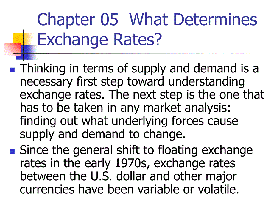 国际金融幻灯片chap05-whata-determines-exchange-rates_第1页