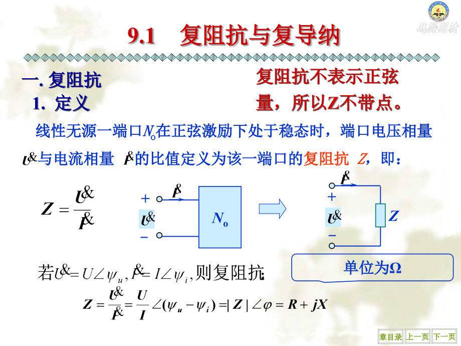 中国矿业大学考研电路幻灯片-第9章-正弦电路_第3页