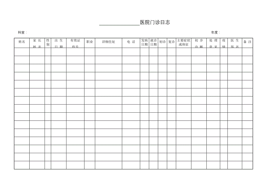 基本公共卫生服务宣传资料发放登记表_第2页