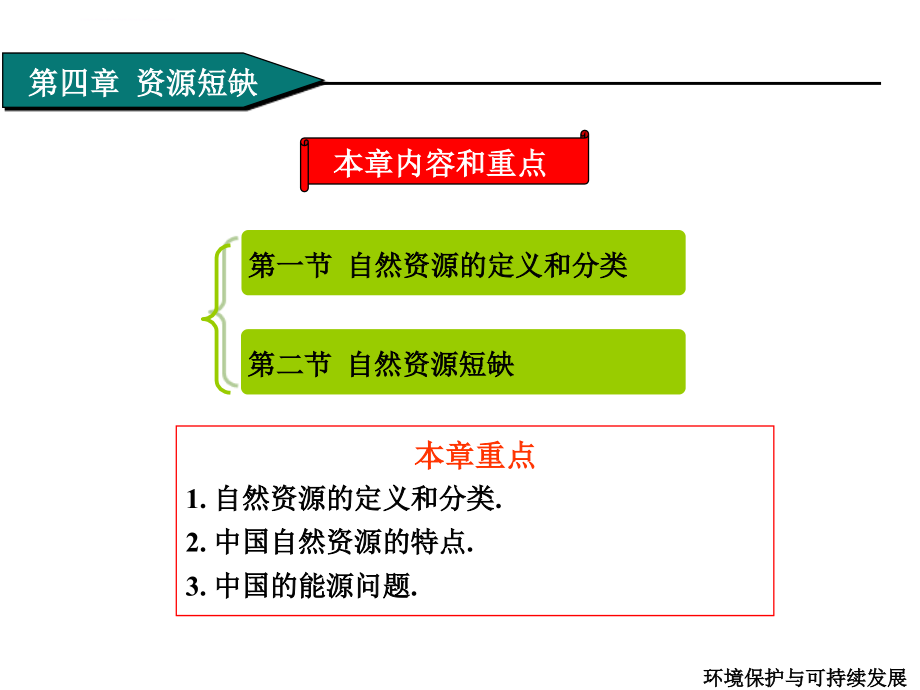 大一环境保护与可持续发展课程幻灯片_第2页