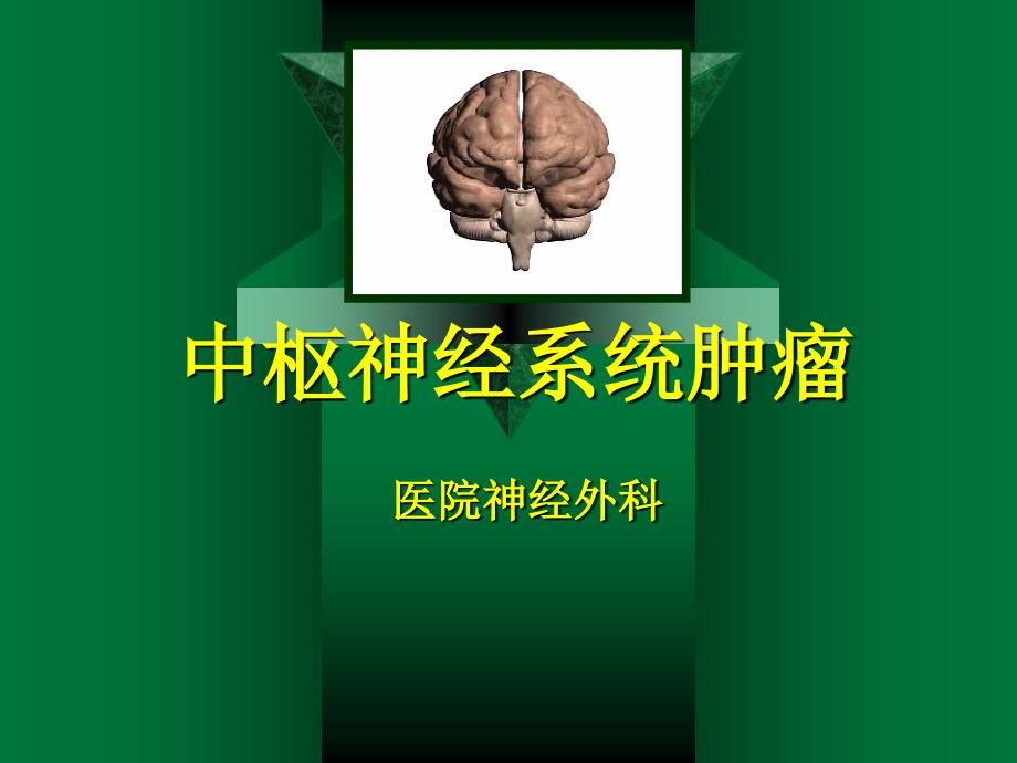 神经外科-中枢神经系统肿瘤_第1页