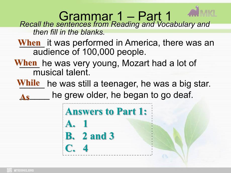 英语：Module 3 Grammar 课件 _第3页