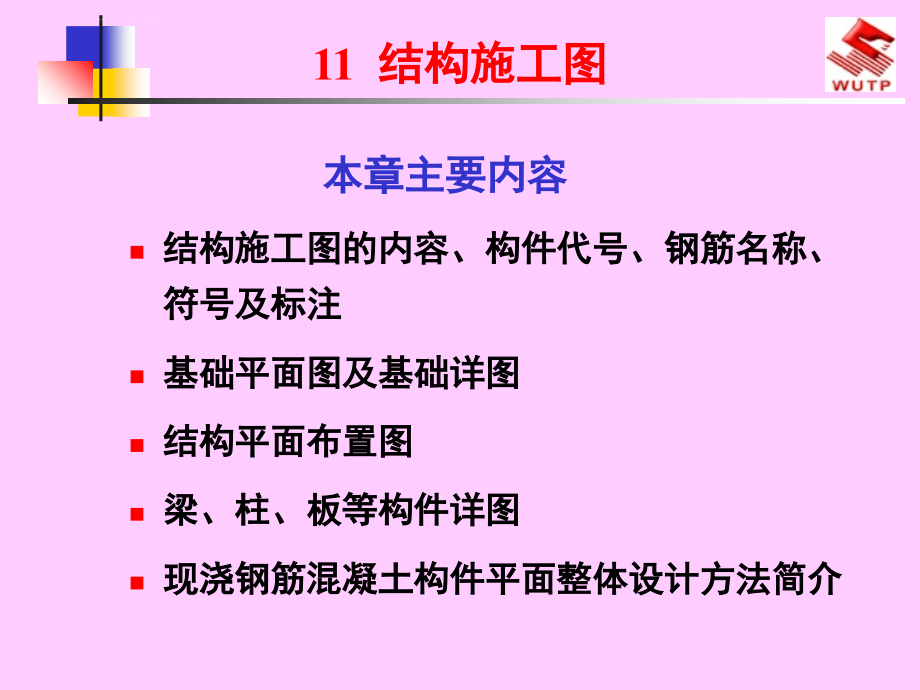 建筑制图与识图11结构施工图课件_第1页