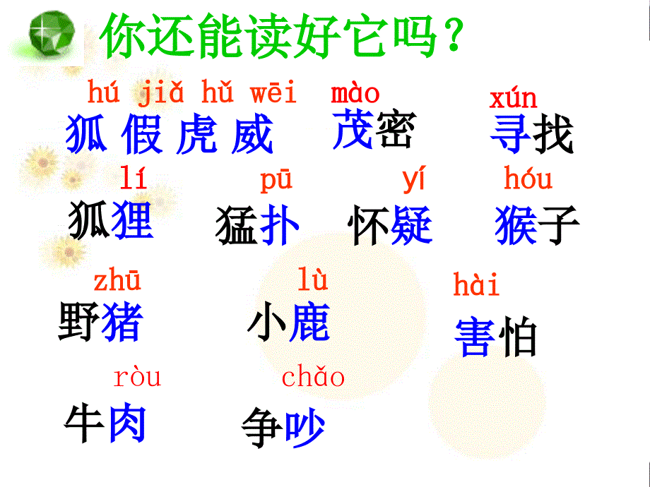 (语文s版)三年级语文上册课件寓言两则-狐假虎威5［ppt课件］_第4页