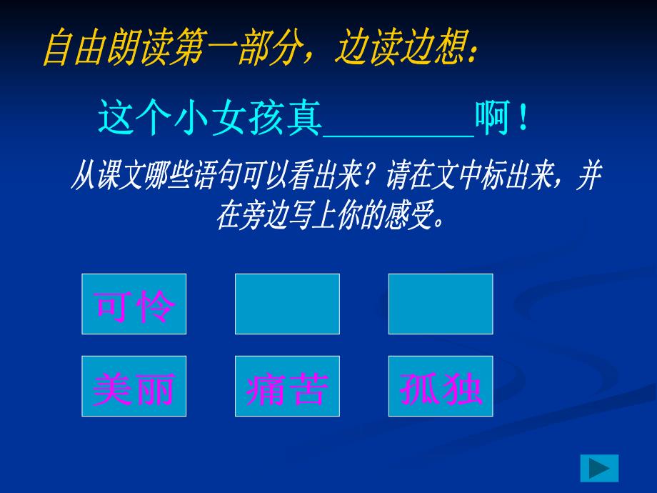 (2012年)卖火柴的小女孩课件ppt下载1 教科版四年级语文下册课件_第4页