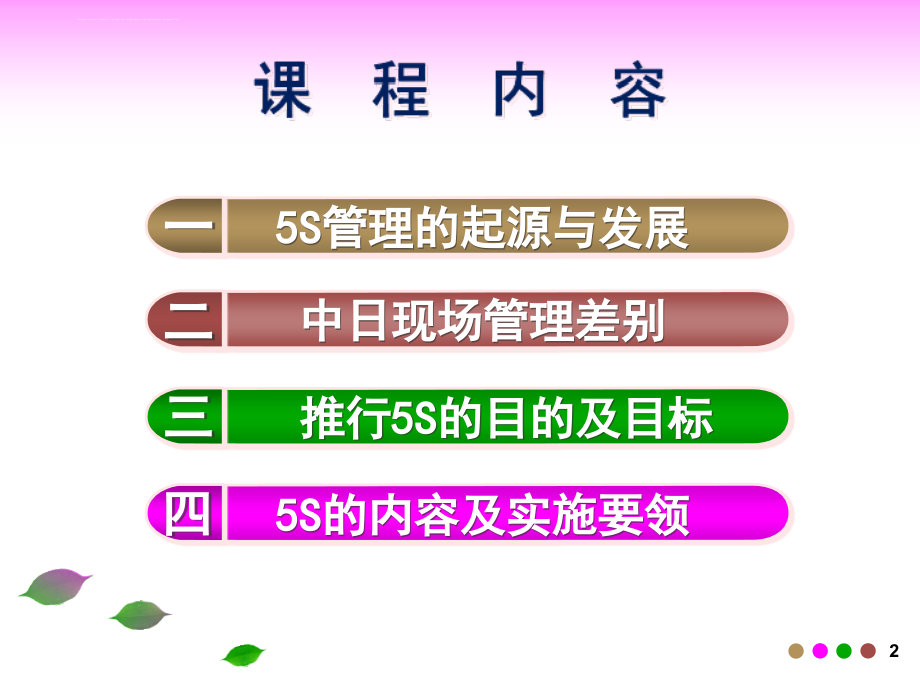 企业实施5s管理ppt课件_第2页