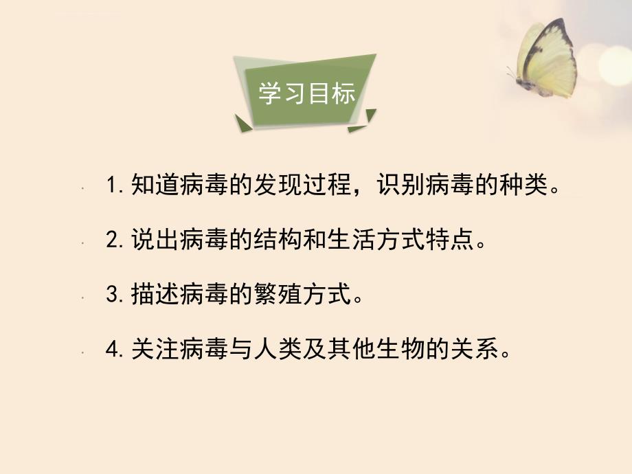 人教版八年级生物上册5.5《病毒》幻灯片-(共25张ppt)_第4页