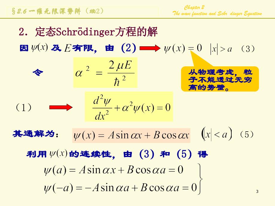 量子力学教程ch2-4课件_第3页