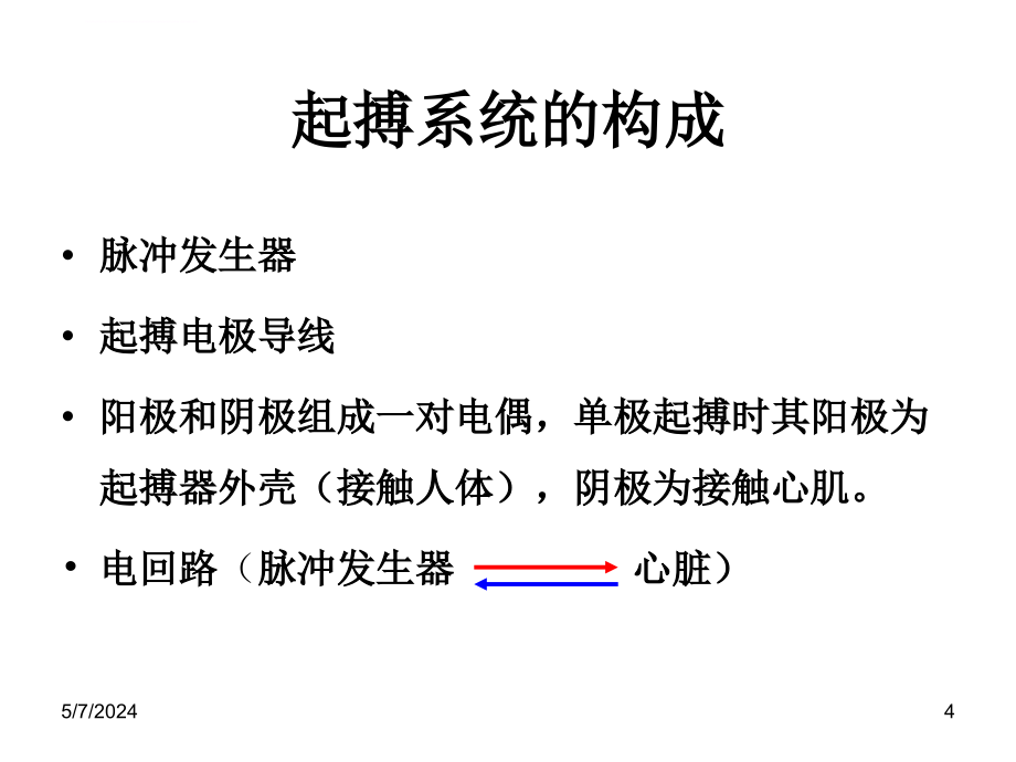 丁主任-人工心脏起搏器与麻醉(简版)课件_第4页