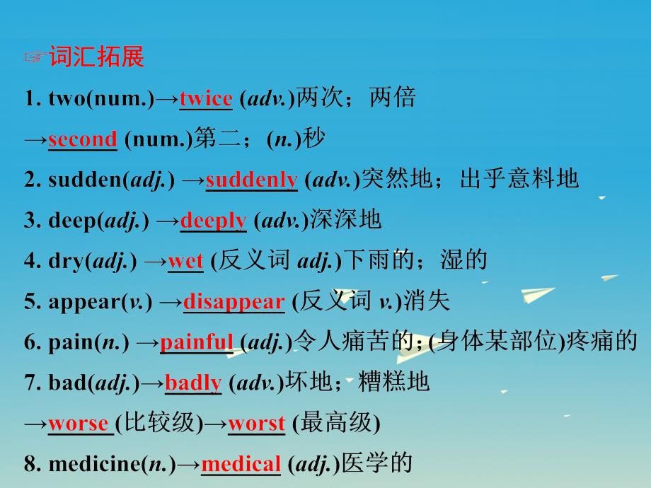 中考英语-第一篇-教材梳理-跟踪训练-八上-modules-7-8幻灯片-外研版_第3页