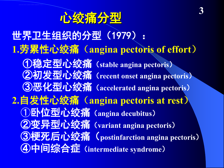 抗心绞痛药及抗动脉粥样硬化药课件_第3页