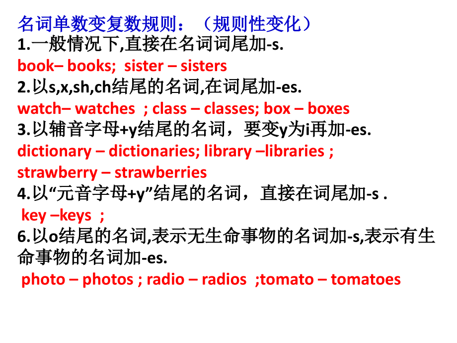 人教版七年级英语上册期末总复习(详细)课件_第3页