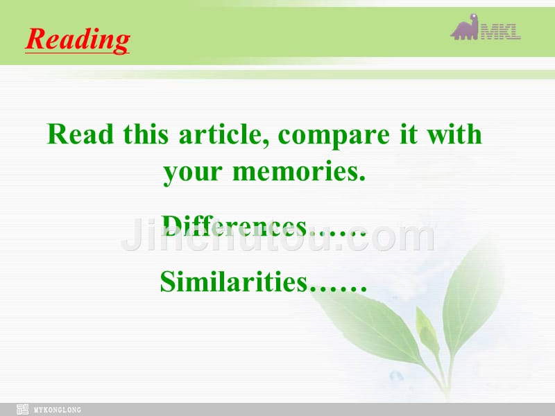 高中英语 Module 1 Reading and Vocabulary全程课件 外研版必修1_第4页