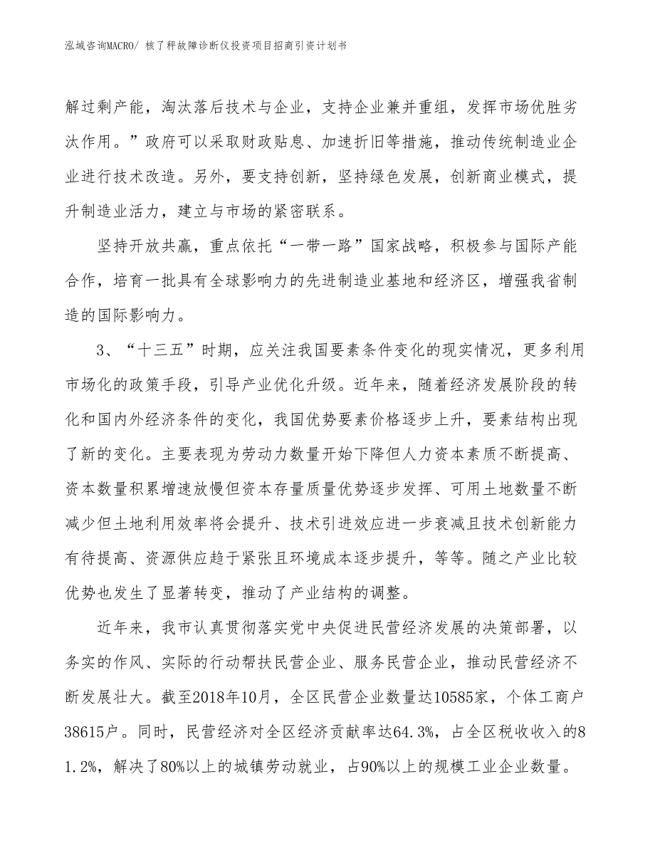 核了秤故障诊断仪投资项目招商引资计划书_第4页