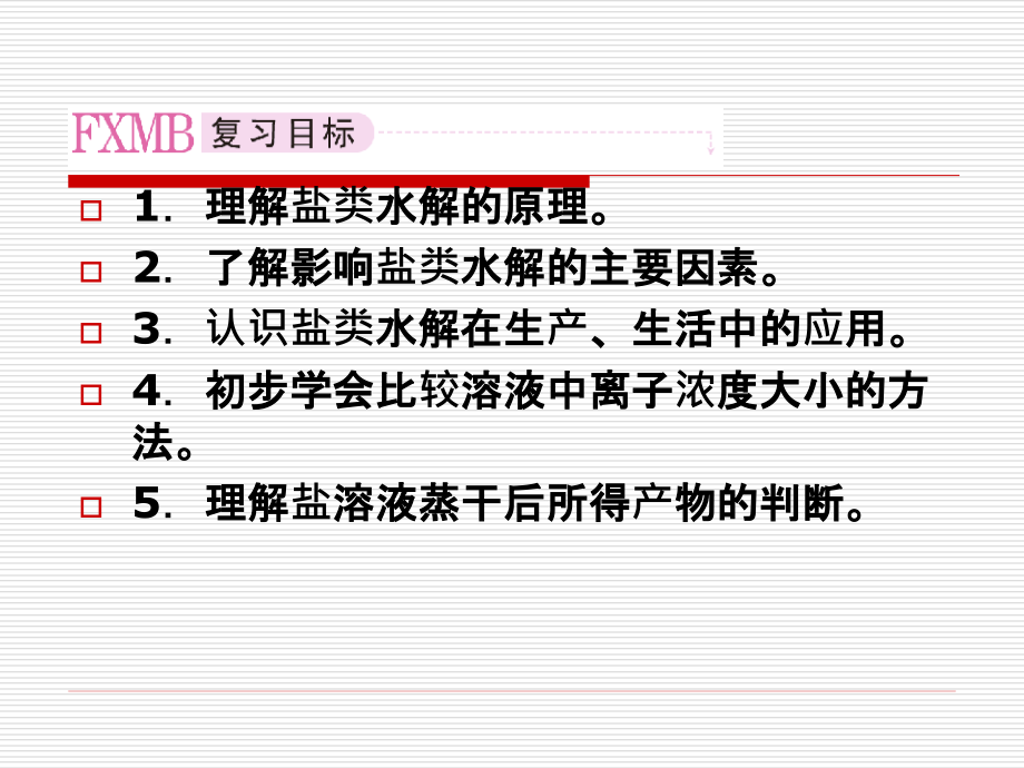 盐类的水解精品课件_第2页