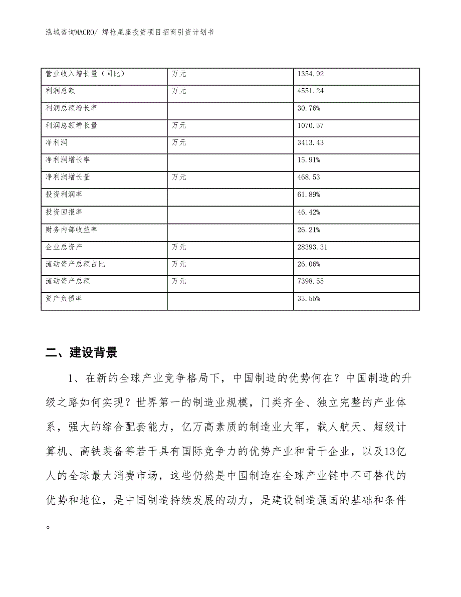 焊枪尾座投资项目招商引资计划书_第3页