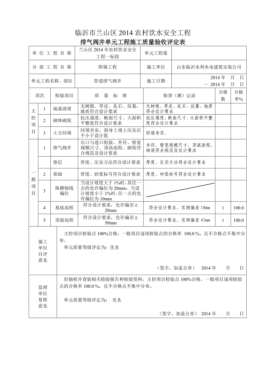 排气阀井工程4个_第1页