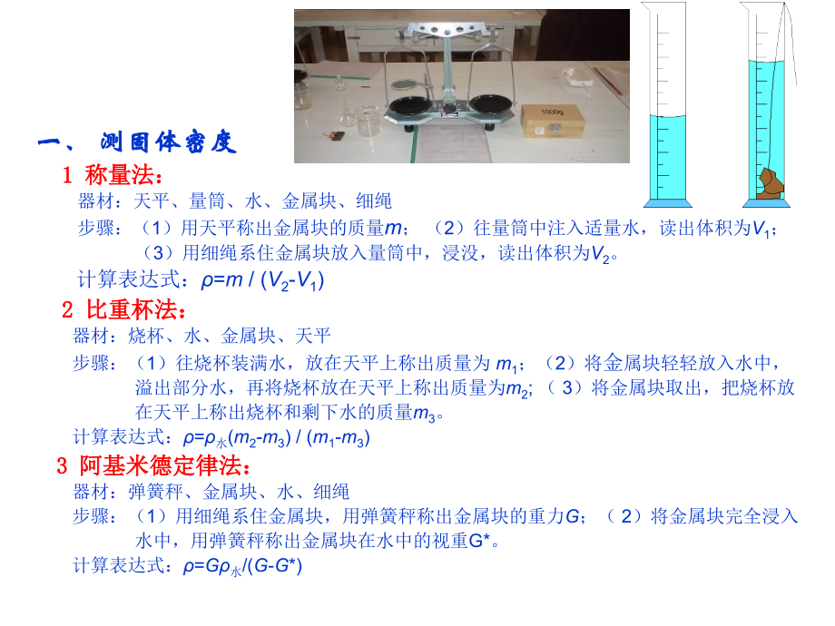 流体密度、温度测量-力学基础实验课件-中国科技大学-09_第3页