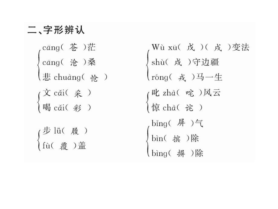 2011版语文全程学习方略课件必修1：9记梁任公先生的一次演讲人教版_第5页