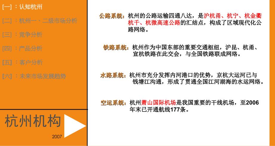 2007年杭州房地产市场分析报告_第4页