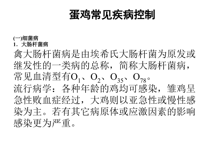 蛋鸡常见疾病课件_第3页