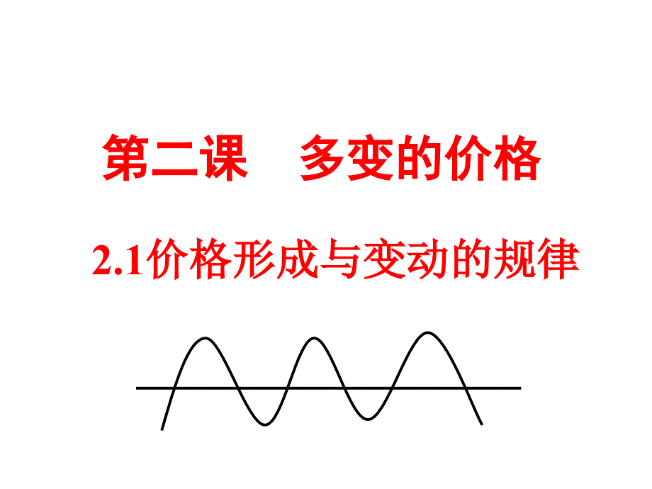 影响价格的因素课件(2016最新数据)_第1页