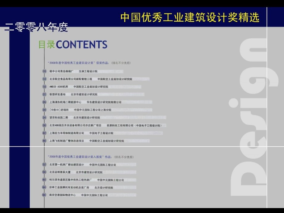 2008年度中国优秀工业建筑设计奖精选_第3页