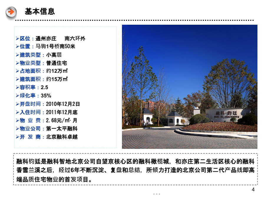 2012年7月北京亦庄区域住宅项目市场调研报告69p_第4页