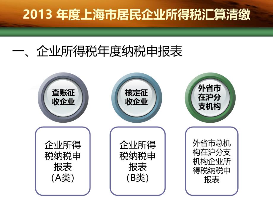 2013年度上海市居民企业所得税汇算清缴_第3页
