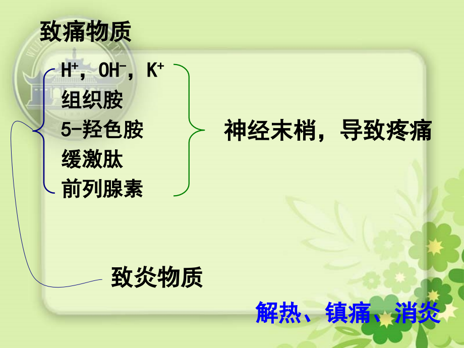 解热镇痛药和非甾体抗炎药 （2）课件_第4页