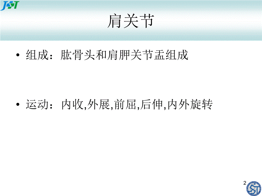 肩关节讲课课件_第2页