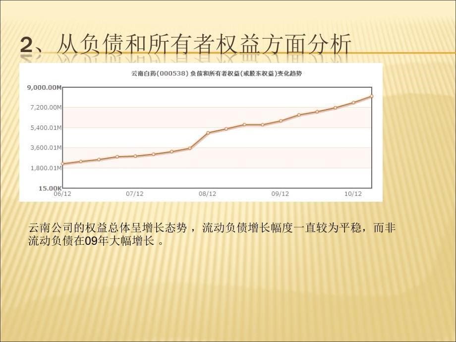 2007至2009年云南白药报表分析报告2精编_第5页