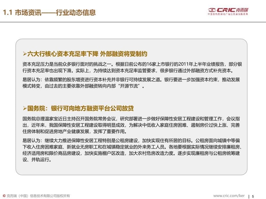 2011年9月城投上海市场监测报告月报费下载_第5页