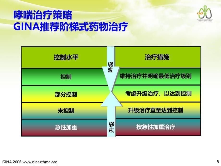 评估哮喘控制的方法和导致哮喘难以控制的危险因素课件_第5页